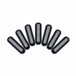 Autov&otilde;re sisestused eesmise v&otilde;rkv&otilde;re katte klambriga kaitsekatte &auml;&auml;ris, mis sobib 2007&ndash;2018 JK v&auml;listarvikute jaoks