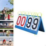 Portable Scoreboard for Team Games in Soccer, Volleyball, And Baseball Four Digit number