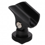 1,95 cm mikrofoniklambri hoidik, plastikust mikrofoniklambri alus koos kiirkinga ja 1/4-tollise kruviavaga DSLR-i jaoks