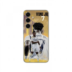 Coque - Maniacase - Samsung Galaxy S25 Plus - Vinicius JR - Real Madrid 7 - Souple Noir