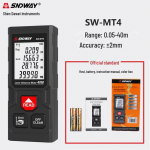 SNDWAY SW-T100/T60 Laserkaugusm&otilde;&otilde;tja, Infrapuna Elektrooniline M&otilde;&otilde;dulint