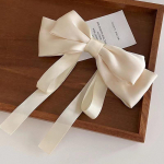 Lady Elegant Temperament Satiinist Bow Lint Juuksen&otilde;el naistele Pea taga Vedruline juuksen&otilde;el Peakate Juuste Aksessuaarid