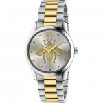 Gucci YA1264131 G-Timeless Bee Motif 38mm Unisex k&auml;ekell 38