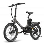 Fafrees F20 Lasting Electric Bike 250W Motor 36V 18.2Ah Battery 20*1.95 inch Tires City E-Bike 25km/h Max Speed 160km Max Range must
