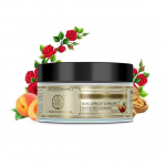 Khadi Natural Ayurvedic Rose and Apricoat Walnut Facial Scrub, 50g|Deeply exfoliates dead cells|Purifies and cleanses skin|Suitable for All Skin Types