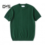 Suvine alumine T-s&auml;rk Kootud Triibuline L&uuml;hikeste Varrukatega Veniv &uuml;hev&auml;rviline &Uuml;markaelus Igap&auml;evane Pullover Treening J&otilde;usaali T-s&auml;rk M valge