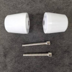 For Honda forza 350 nss350 125 Motorcycle Accessories stainless steel aggravation Handlebar Grips Handle Bar Grip End Cap punane