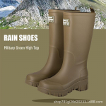 Naiste Korea stiilis keskmise s&auml;&auml;rega veekindlad vihmasaapad - libisemiskindlad kummist saapad s&uuml;giseks ja talveks 41