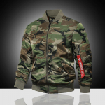 Meeste Camouflage MA-1 lennujakk, suur suurus, kevad/s&uuml;gis 2025 6XL