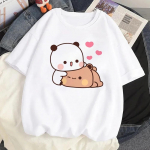 Bubu Dudu T-s&auml;rk Naistele Kawaii Joonisfilm Y2k Naljakas t&uuml;druku T-s&auml;rk Hip Hop T&auml;navamood Harajuku armas armas Anime T-s&auml;rk S
