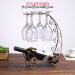 Household Stemware Holder Goblet Red Wine Cup Rack Hanging Holder Home Kitchen Decoration Accessories