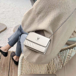 V&auml;ike kott Uus Moodne Ehtne Nahast Naiste Kott Koti Kett Crossbody Kott S&uuml;gis ja Talv V&auml;ike Ruudukujuline Kott &Otilde;lakott