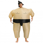 Puhutav sumo wrestleri kost&uuml;&uuml;m naljakas sumo wrestleri kost&uuml;&uuml;m Halloweeni lavastuste jaoks