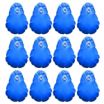 1/6/8/12/16 tk Basseini kattekaalud Lekkimiskindlad Talvised Basseini presendi kaalud Rippuv kott konksuga K&uuml;lmakaitse Paks PVC Veekotid Maapealse basseinikatte jaoks 12pcs tumesinine v&auml;rv