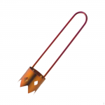 Fruit Core Remover Kitchen Gadget Easy to Clean Labor Saving Vegetable Corer Tool Pepper Seed colorful