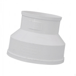 Air Duct Adapter Reducer Airflows Tube Increaser Adapter,Pipe Connector for Bathroom,Easy to Style A