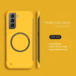 &Uuml;li&otilde;huke raamita magnetiline telefoni&uuml;mbris Magsafe'ile Samsung Galaxy S25 S24 FE Plus NOTE 20 Ultra p&otilde;rutuskindel matt kate S25 must