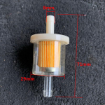 1 tk roller mootorratas mopeed roller mustus isetegemise tarvikud universaalne 8 mm voolik mootorratta bensiin gaas k&uuml;tus bensiini &otilde;lifilter