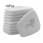 5N11 tolmupuuvillafilter Paberfiltrid 6001/6200/7502/6800 seeria keemiliste pihustusv&auml;rvide jaoks, respiraatori gaasimaski tarvik