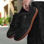 Uued Unisex laiemad jalatsid hingavad v&otilde;rkkangast meeste paljajalu laia varbaga jalan&otilde;ud, br&auml;ndi Flats Soft Zero Drop Tald laiema varbaga tossud suur suurus 36
