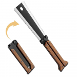 V&auml;ljas Kaasaskantav Liblikasaag SK5 Kahepoolne Kokkupandav Saag K&auml;sisael Puidut&ouml;&ouml;saag Mini Metsat&ouml;&ouml;saag Elluj&auml;&auml;mist&ouml;&ouml;riist 1pc