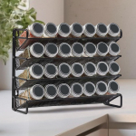 4-korruseline v&uuml;rtsiriiul, pudeliriiul, moodne, k&ouml;&ouml;giletiriiulid, v&uuml;rtside ja maitseainete organiseerija jaoks