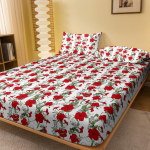 1 Lihtne Moodne Taimede Lilledega Prinditud Matt Paigaldatav Lakan, Magamistoa Prinditud Voodikate, Voodipesu (V&auml;lja arvatud padjap&uuml;&uuml;rid) 71x132cm