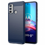 Matt kaitse&uuml;mbris Motorola Moto G60 pehmele silikoonist tagakaanele Moto G40 Fusion luksuslike telefoni&uuml;mbriste jaoks. For Moto G60 punane