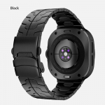 Titaanist luksusrihm Samsung Galaxy Watch Ultra 47mm jaoks Rihm SAMSUNG ULTRA GALAXY 47MM Meeste kellarihm Galaxy Ultra k&auml;ev&otilde;ru Galaxy Watch7 Ultra 47mm must