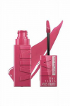 Maybelline New York Vedel Huulepulk, K&otilde;rgl&auml;ikega L&auml;ige, Kestab 16 Tundi, Rikastatud E-vitamiini ja Aloe Veraga, SuperStay Vinyl Ink, Coy