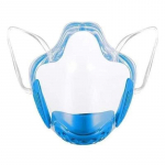 Kaitsemask l&auml;bipaistev suukate t&auml;iskasvanutele vastupidav mask N&auml;okaitse kombineeritud plastikust korduvkasutatav uduvastane uduvastane tolmukindel mask 3