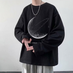 Meeste &Uuml;lisuured Fliisist Pusa Pikkade Varrukatega Kampsunid Pullover S&uuml;gisriided L must