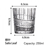 Loovad viskiklaasid, paksu p&otilde;hjaga old fashioned rock joogiklaasid, &scaron;oti viski, burboon, kokteilid