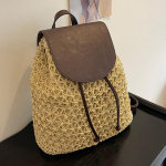 Suvine naiste pingutusn&ouml;&ouml;rist &otilde;lgseljakott p&auml;evakott, kudumine &otilde;lakott, v&auml;ike seljakott Mochila 32cm*14cm*33cm