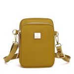 Mood Naiste &Uuml;he &Otilde;laga Seljakott Trendikas Ostukott Nailonist Riidest Kotti Uus Ristkeha Mobiiltelefoni Kott Vabaaja K&otilde;igega Sobiv V&auml;ike Ruudukujuline Kott 12*7*17CM