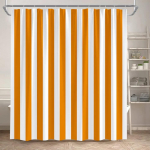 Mustvalgete triipudega du&scaron;ikardin Moodsad geomeetrilised jooned Minimalistlik Euroopa stiil Vannikardinad Pol&uuml;ester Vannitoa sisustus 200x180cm-78x70in
