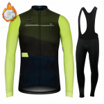 2025 Uus Gobikful - Meeste Jalgrattariiete Komplekt, Termiline Villane Pikk Villane Komplekt ja Pikad P&uuml;ksid V&auml;litingimustes M&auml;girattas&otilde;iduks XL