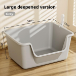 Kassiliivakast Eriti suur Poolsuletud Kassiliivakast Eriti suur Pritsmekindel Hiiglaslik Maine Cooni Tualett Lemmikloomatarbed send oversized cat litter shovel