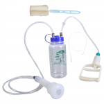 Kaasaskantav k&auml;sitsi l&uuml;psimasin vaakumpump majapidamiseks kitse l&uuml;psja veistele ja lammastele