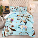 Unen&auml;op&uuml;&uuml;dja Voodipesukomplekt Luksuslik Pehme Voodipesu Lastele T&auml;iskasvanutele 3D Prindiga Kodukujundus &Uuml;hekohaline Kahekohaline Twin Bohemia Tekikotikomplekt cot size 70x130cm