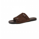 Vabaaja tossud meestele naistele kingad pahkluusaapad mood mugavus mokassiinid meeste naiste kingad 40 tumepruun v&auml;rv