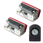 Yaoperfor Mitte tuhmuv Tere tulemast valgus, Ukse lamp Kardinavalgus Autole LED Logo Projektsioon HD one size