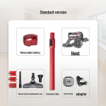 ZEK juhtmevaba k&auml;eshoitav tolmuimeja - V&otilde;imas, Suure v&otilde;imsusega, P&uuml;stine, Laetav kodu puhastamiseks