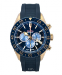 Festina keraamiline kronograaf kummirihm sinine sihver kvarts F20516-1 100M Meeste k&auml;ekell sinine