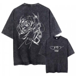 Anime Attack on Titan Logo Y2k 100% Puuvill Suvine Pesu Pesta Tr&uuml;kitud T-s&auml;rk Meeste Vintage T-s&auml;rgid Vabaaja Puuvillane Streetwear M