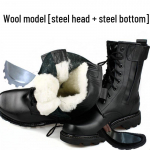 Meeste k&otilde;rge s&auml;&auml;rega villased Martini saapad - Soojad, libisemiskindlad, tuulekindlad nahast v&auml;lisjalan&otilde;ud s&uuml;giseks ja talveks Size 42