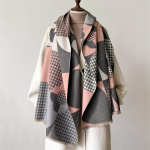 Luksusbr&auml;ndi Cashmere Naiste ruuduline sall Talvine soe sall ja m&auml;his Bandana Pashmina Naine Foulard Square Paks tekk Pont&scaron;o