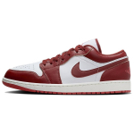 Air Jordan 1 Low SE Dune Red Meeste tossud Valge Lobster Sail FJ3459-160 44.5