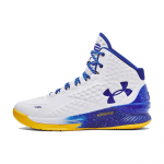 Under Armour Curry 1 Retro Dub Nation 2023 Unisex tossud Valge Kuninglik 3024397-101 44.5