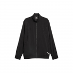 Puma Liibuv t&auml;ispika lukuga kootud treeningjakk kirjaprindiga meeste jakid must 523859-01 XL